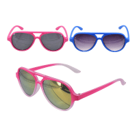 Girls Aviator Style Sunglasses