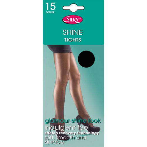 Shine Tights Sandal toe and gusset