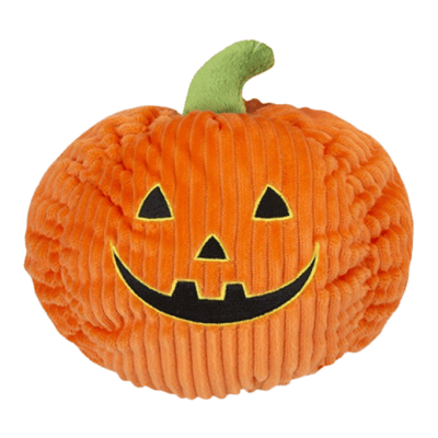 Pumpkin With Face & Stitched Detail Plush 15cm