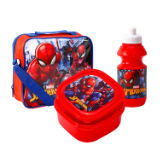 Official Spiderman 3 Piece Lunch Bag Set