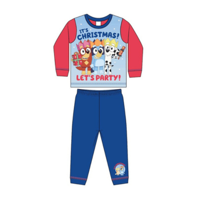 Official Younger Boys Bluey Christmas Pyjamas