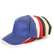 Assorted 5 Panel Baseball Cap Ideal for Printing