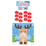 Stick The Red Nose On The Reindeer Christmas Game