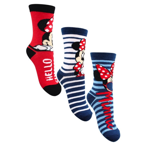 Wholesale Socks | Wholesale Character Products | Girls Minnie Mouse ...