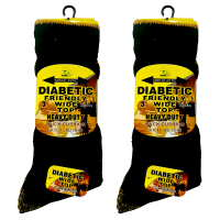 Non-Elastic Diabetic Cushion Work Socks