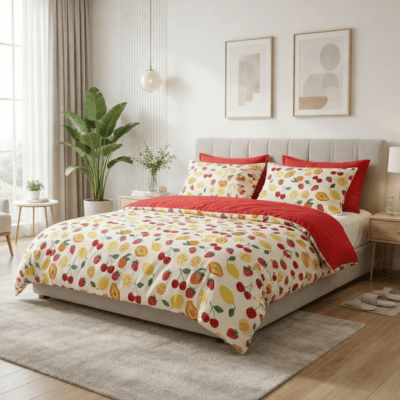 Fun Design Duvet Set Fruits