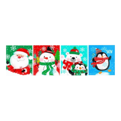 X-Large Fun Character Christmas Gift Bag