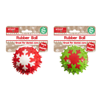 Christmas Snowflake Dog Toy Ball