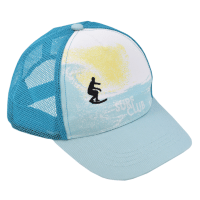 Kids Baseball Cap With Surf Print 54cm