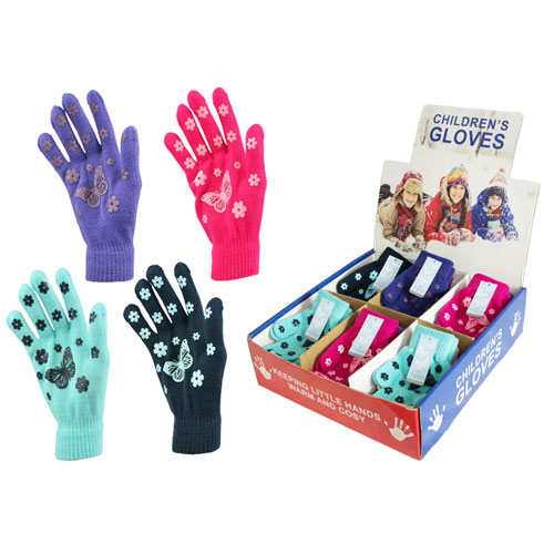 Childrens Magic Gripper Gloves in Display Box