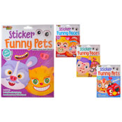 Funny Faces & Pets Stickers