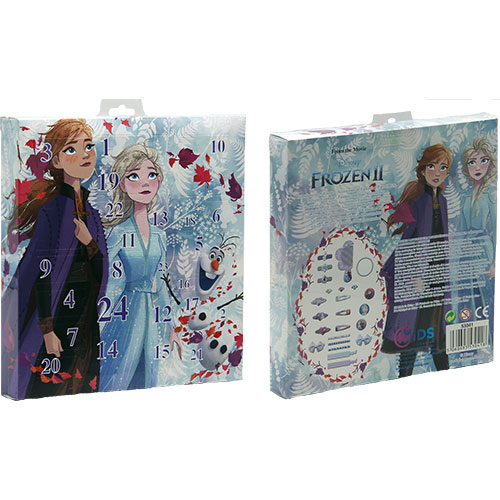 Official Disney Frozen 2 Hair & Jewellery Advent Calendar Wholesale