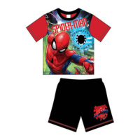 Older Boys Spiderman Shortie Pyjamas