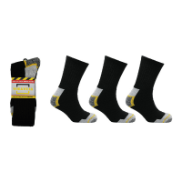 Mens 3 Pack Comfort Protection Work Socks