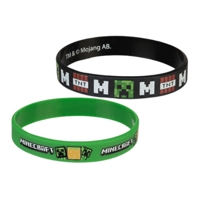 Official Minecraft Silicone Wristband