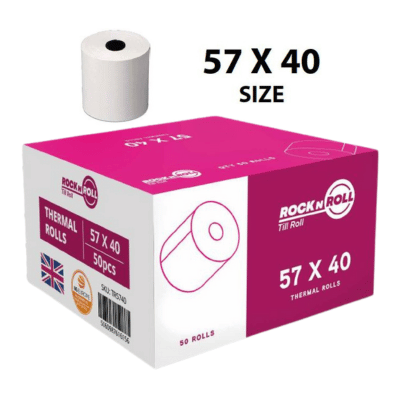 Thermal Paper Till Rolls 57 x 40