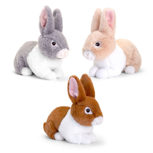 18cm Keeleco Bunnies Soft Toys