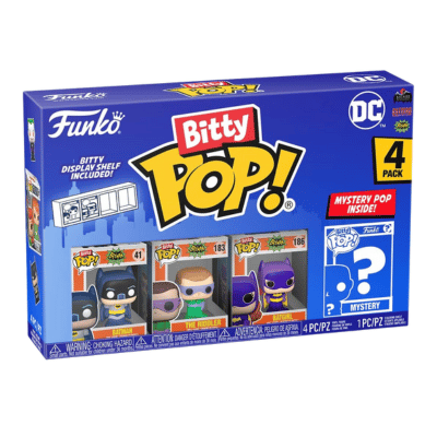 Official Funko Bitty POP! DC - Batman - Batgirl - The Riddler - And A Surprise Mystery Mini Figure