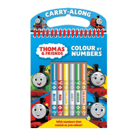 Official Thomas & Friends Colour By Numbers