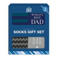 Fathers Day Socks in Gift Box