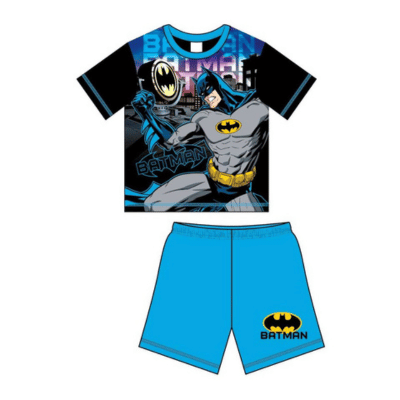 Official Batman Older Boys Shortie Pyjamas