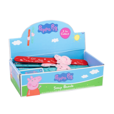 Official Peppa Pig Silicone Snap Band