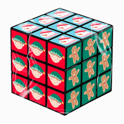 Festive Puzzle Cube