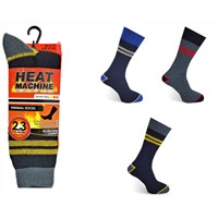 Heat Machine Thermal Socks Ruff n Tuff Workwear 2.3 Tog