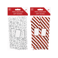 Mini Christmas Cracker Gift Boxes 4 Pack