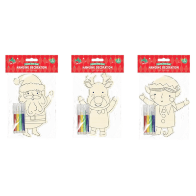 Colour Your Own Hanging Decoration