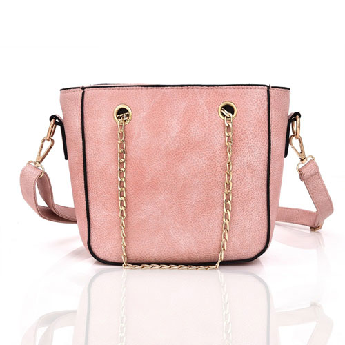 Sally Chain Strap Crossbody Bag Pink