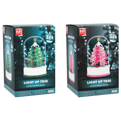 Block Tech Light Up Tree - 283 Pieces