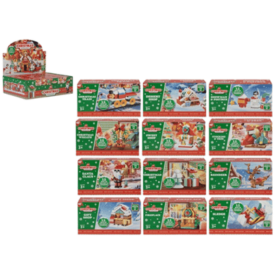 Wizz Toys Christmas Building Block Series B