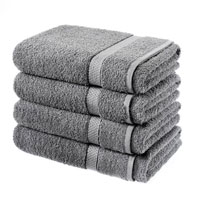 Luxury Cotton Bath Sheet Grey
