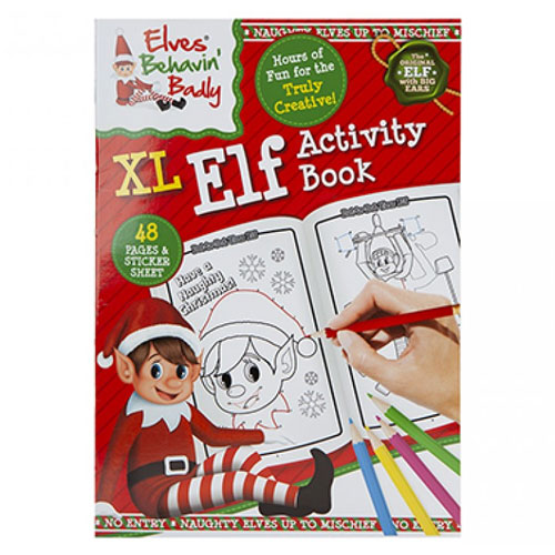 XL Elf Mixed Activity Book