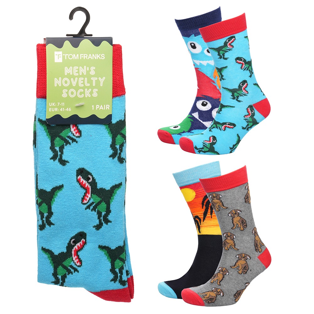 Mens Novelty Slogan Sock