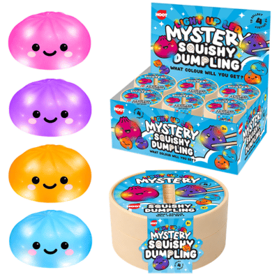 Light Up LED Mystery Squishy Dumplings - 8.5cm