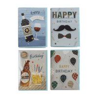 Hand Made Male Design Birthday Greetings Cards