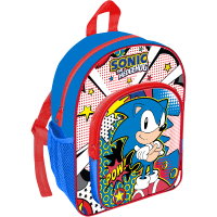 Official Sonic Deluxe Backpack With Front Pocket
