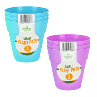 Small Plant Pots 3 Pack
