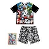 Boys Older Official Avengers Heroes Shortie Pyjamas