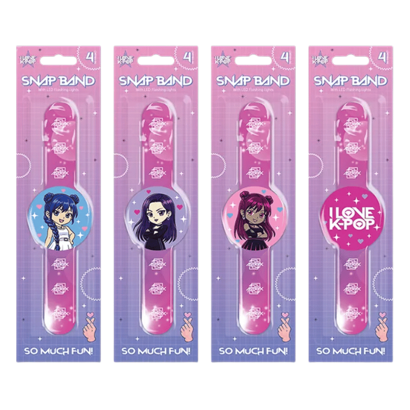 K-POP Flashing LED Snap Band