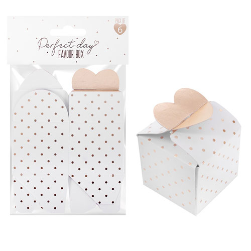 Favour Boxes Pack Of 6