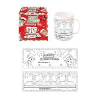 Elfin Around Colouring Mug