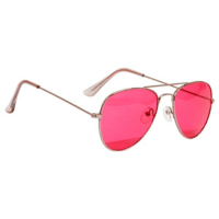 Girls Aviator Sunglasses Rose Gold