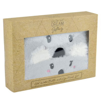 750ml Koala Hot Water Bottle/Eye Mask Gift Set Boxed