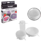 Cookhouse Silicone Reusable Cover Set 3 Pack