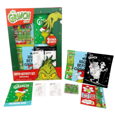 Official The Grinch Colour & Create Super Activity Set