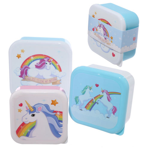 Stacking Lunch Boxes Unicorn