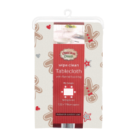 Christmas Design Wipe Clean Tablecloth Festive Treats